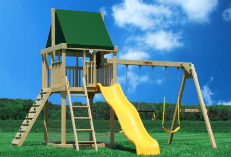 Discovery Deluxe Swing Set