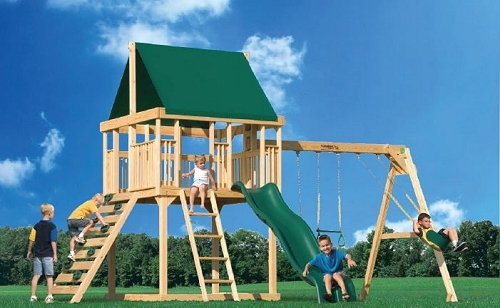 Patriot Deluxe Swing Set